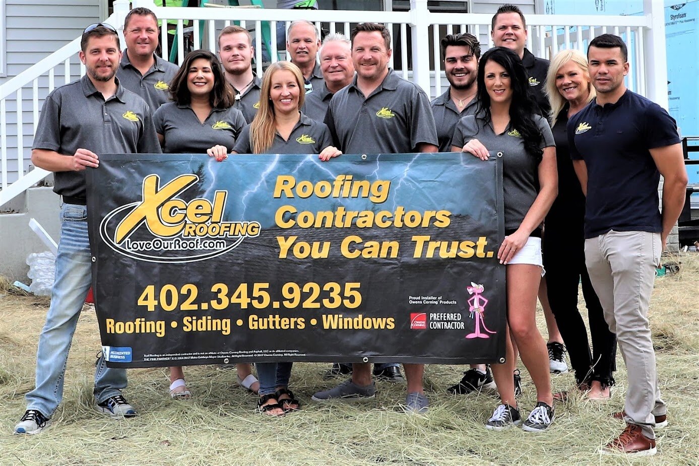 Xcel Roofing Contributes to Completion of Habitat Houses